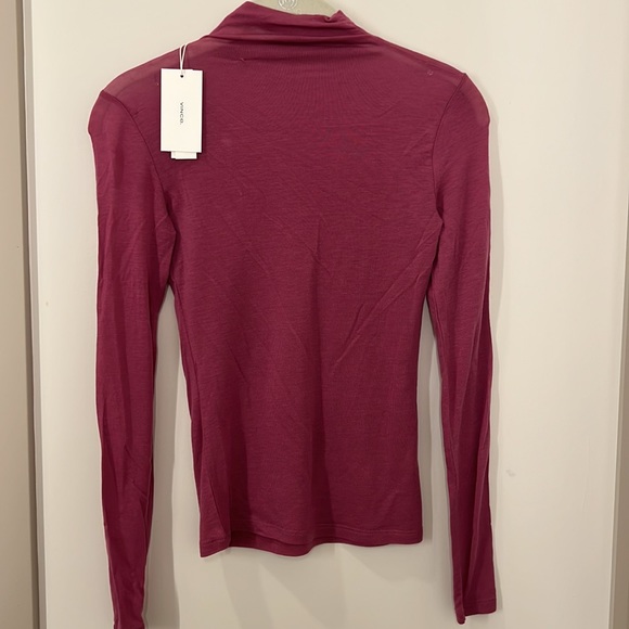 NWT Vince Mock Neck Top size XXS - Picture 4 of 5